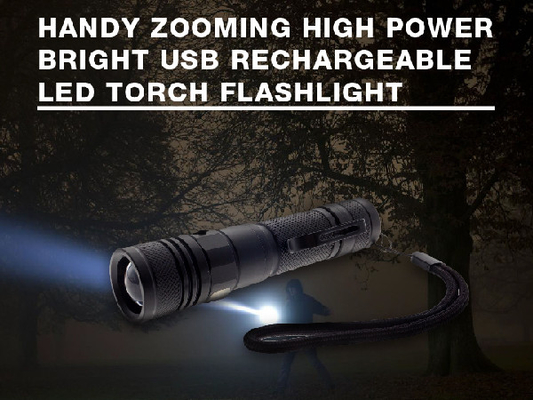 چراغ قوه چراغ قوه قابل شارژ قابل شارژ EDC LED Compact Glow با شارژر میکرو USB