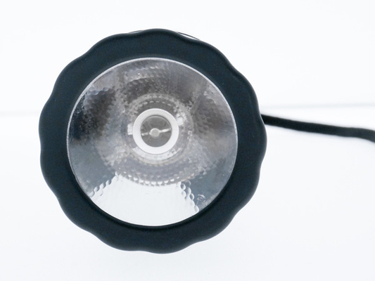 0.5W LED دینامو دست کرانک چراغ قوه لمسی رنگ سیاه عملکرد رنگ
