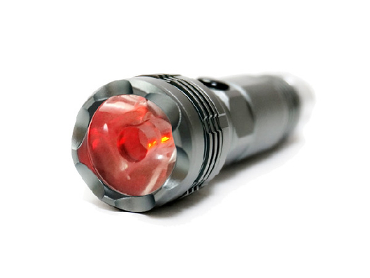 24v Cree قابل حمل اضطراری چراغ قوه LED 600mAh 16340 Li یون باتری