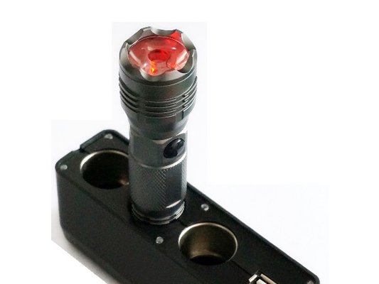 قرمز / نقره Starlite EDC چراغ قوه چراغ قوه نوع قابل شارژ فشار دکمه سوئیچ